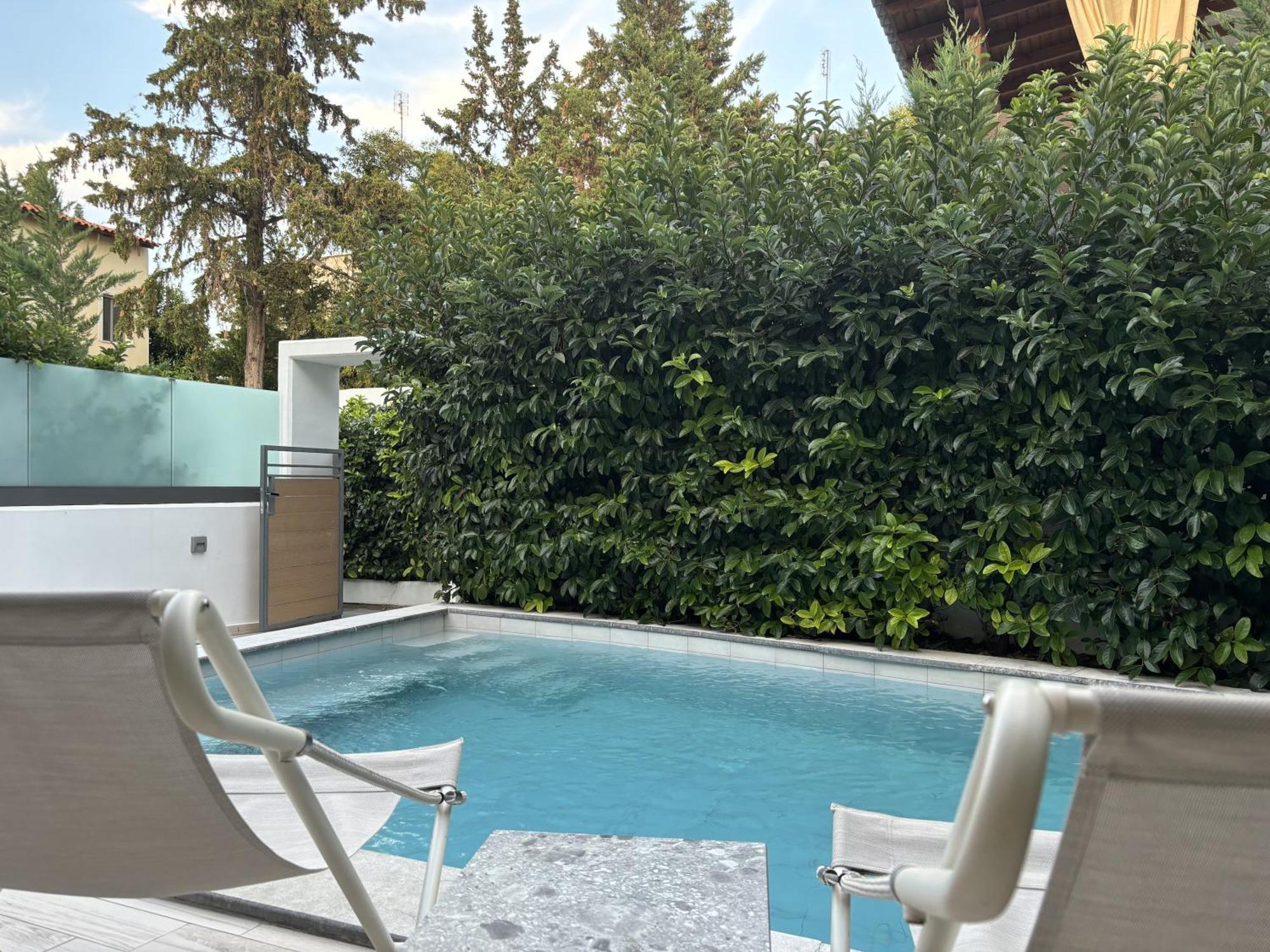 Domenica Diamond Villas - Heated Pool Hanioti Exterior foto